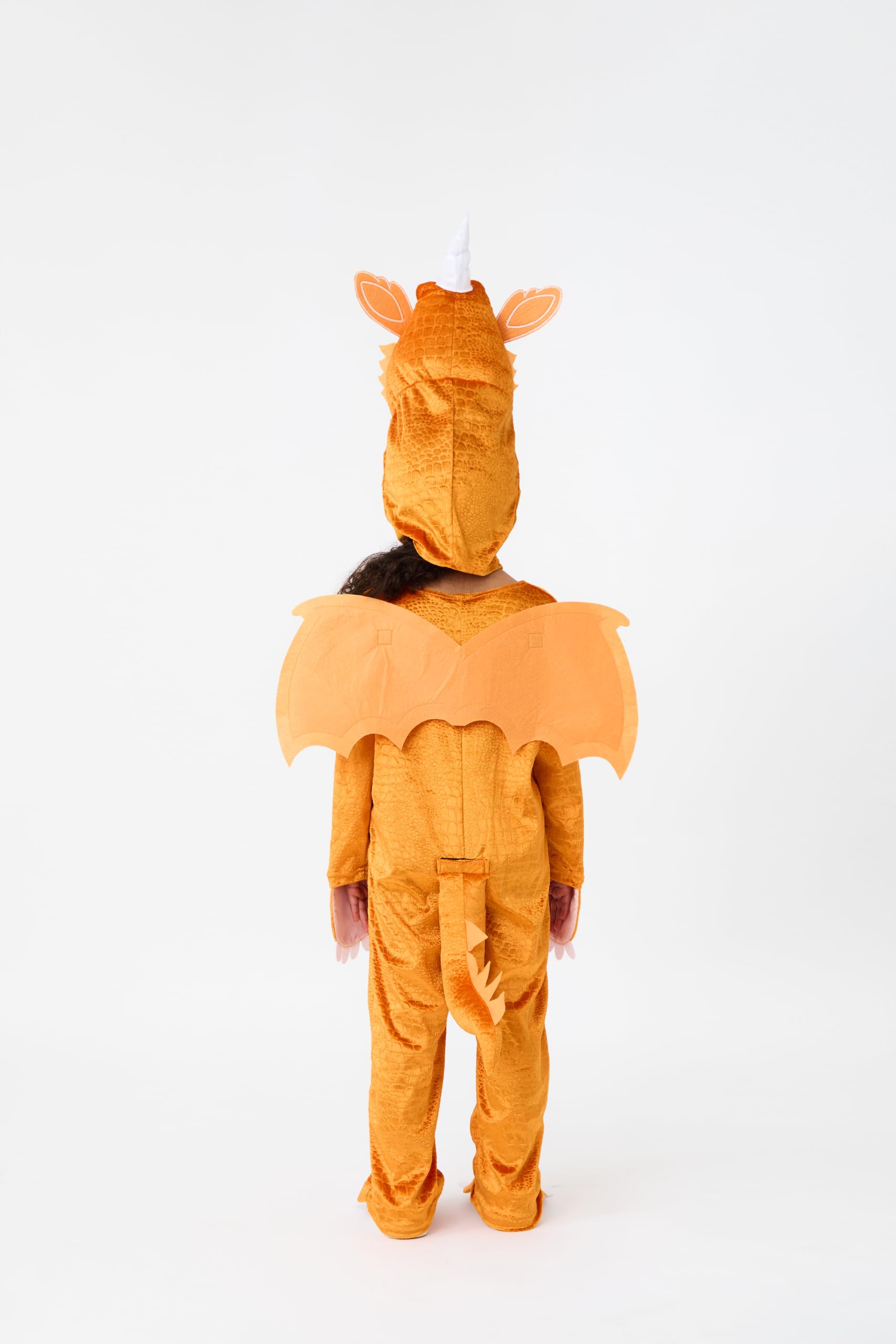 Costume intero unisex per bambini Zog The Gruffalo Friends Julia Donaldson con licenza ufficiale | Giornata mondiale del libro, travestimento e travestimento | Età 3-8 |