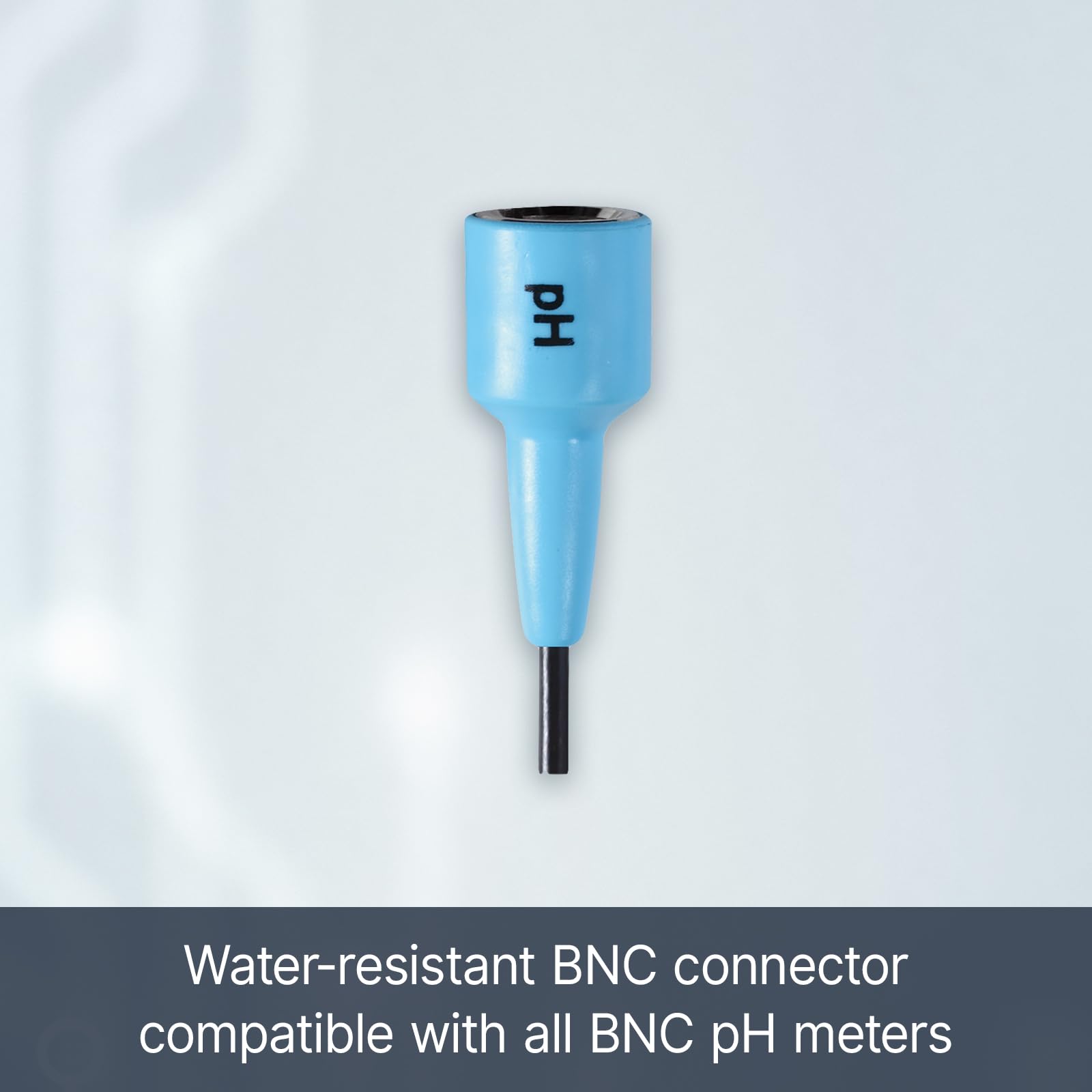 Apera Instruments 203DJ-C Électrode pH longue durée avec double connexion en céramique en ligne, sonde de pH pour surveillance continue des solutions d'eau générales ou mesures en laboratoire avec