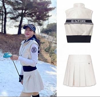 G/FORE ゴルフウェア上下セット S 新品✨白バイザー付き レディース Amazon.co.jp: GFORE ジーフォア ゴルフ ウエア レディース