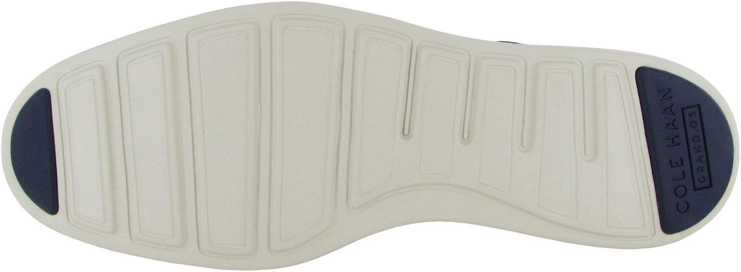 Cole Haan Mens Washington Original Grand Plain Toe Marine Blue Canvas/Shadow/Ivory 8 D - Medium