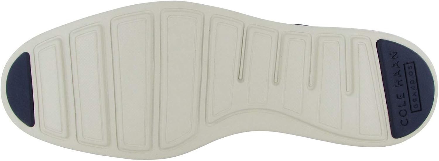 Cole Haan Men's W.Original Grand Plain Toe Oxford 7 Wide Marine Blue-shadow-ivory