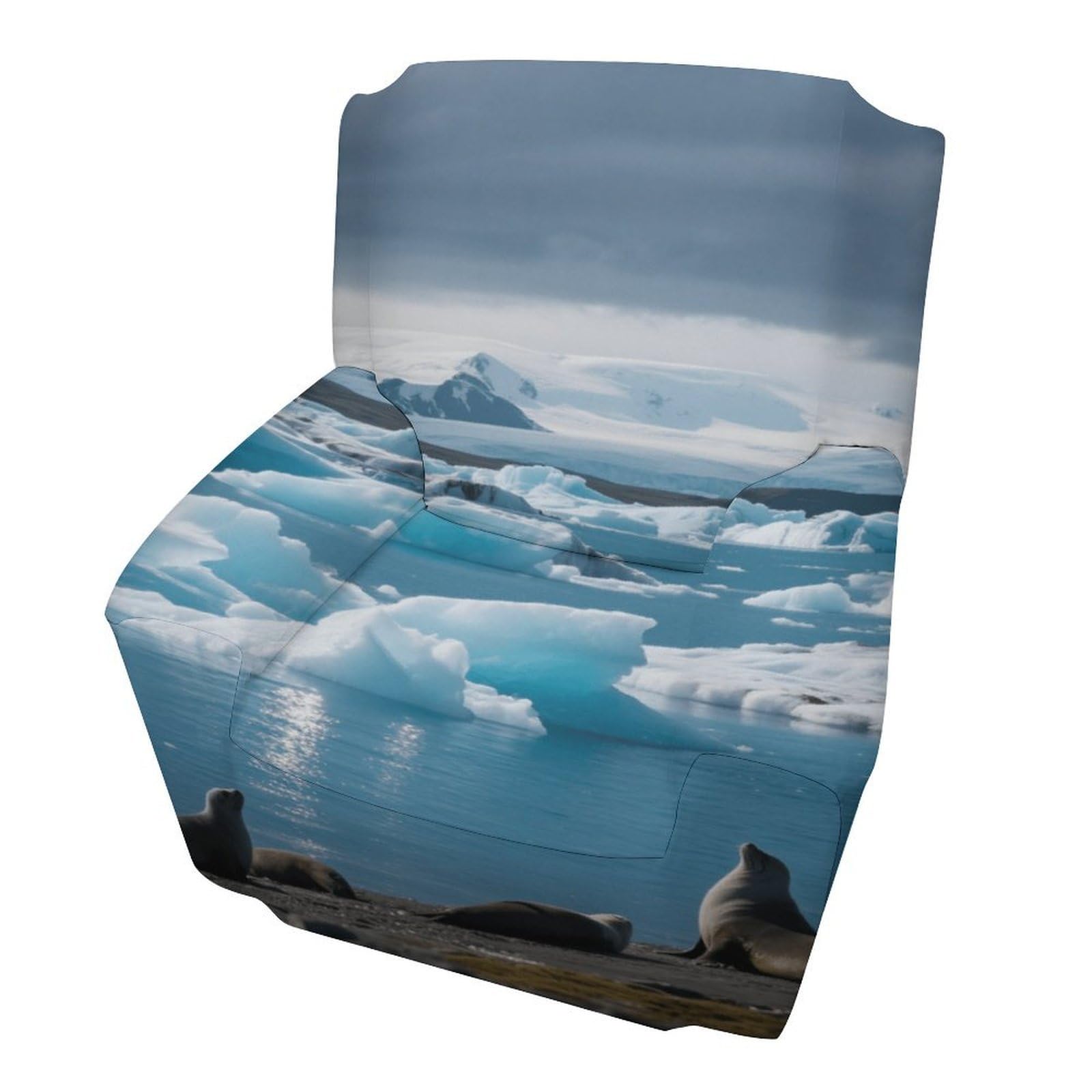 Fekiloot Style Glacial Lake Couch Cover Sofa Cover Sofa Slipcover