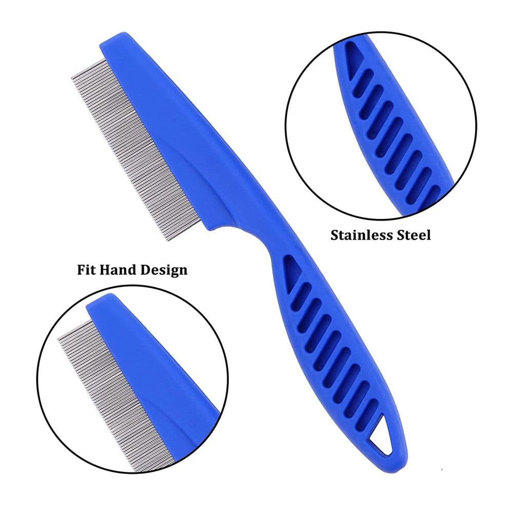 Ultimate Pet Kit - Cepillo para eliminar el pelo de mascotas - Guante de aseo para mascotas - Peine para liendres para mascotas - Tu solución definitiva a todos los problemas de las mascotas - Kit de