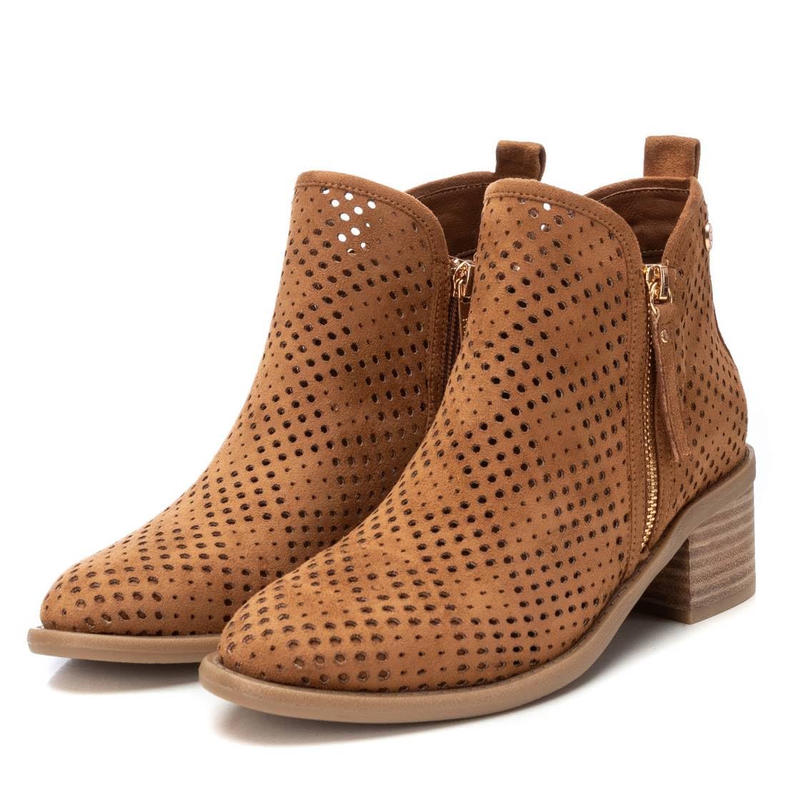 XTI - Botines de tacón 143961 Mujer Camel
