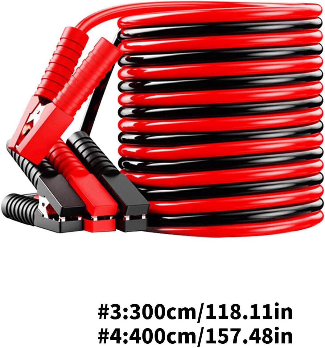 3. Jumper cables with quick charging terminals and for replacing jump leads for all car/truck batteries