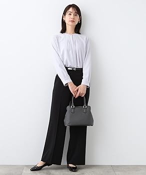 美品　インディヴィ　パンツスーツ　　ストレッチ　ブラック　L INDIVI（インディヴィ）オフィシャルサイト | スーツ通販