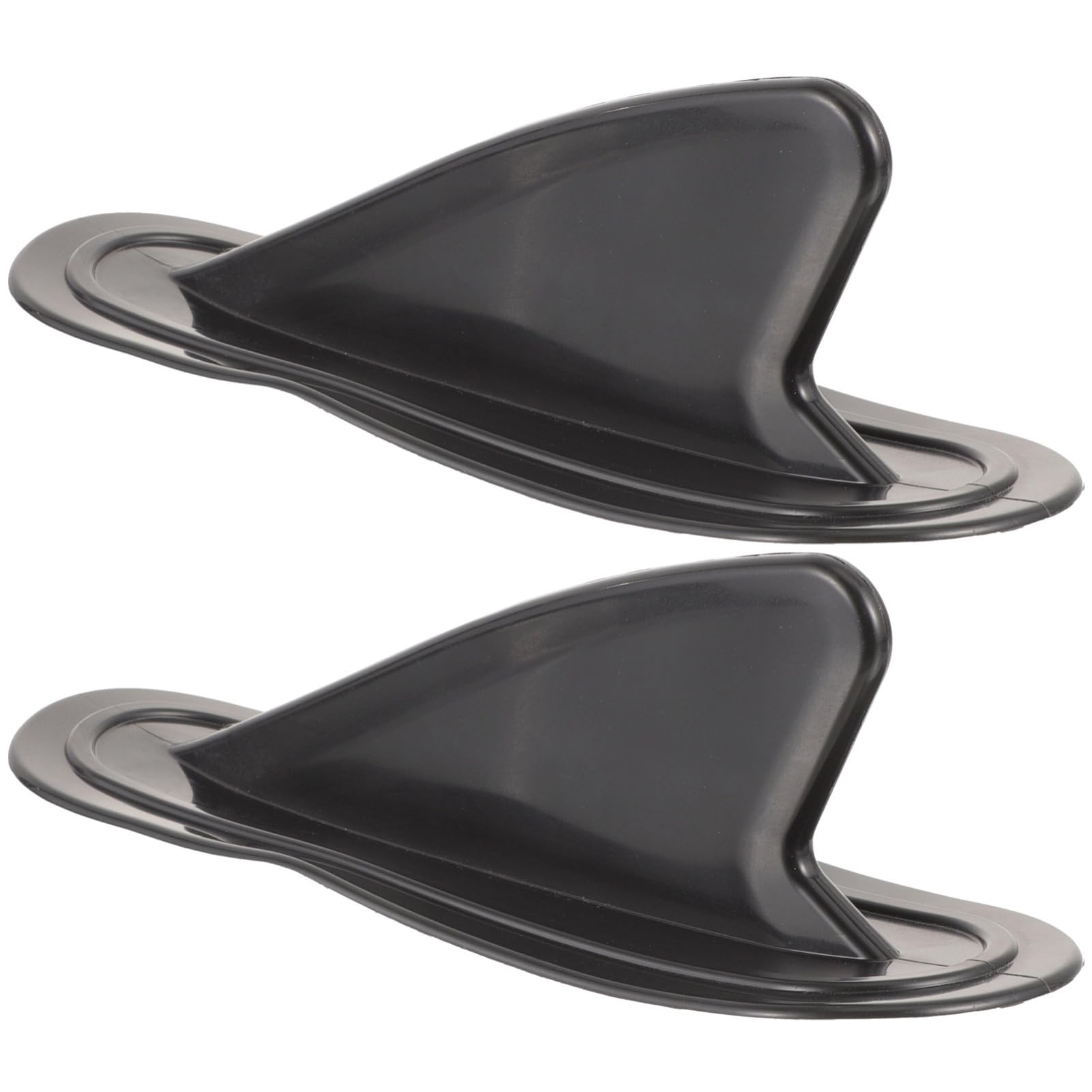 Toyvian 2Pcs Paddle Board Fin Replacement Fins for Surfboards Kayaks and Paddleboards Easy Install Design Enhanced Stability for Water Sports