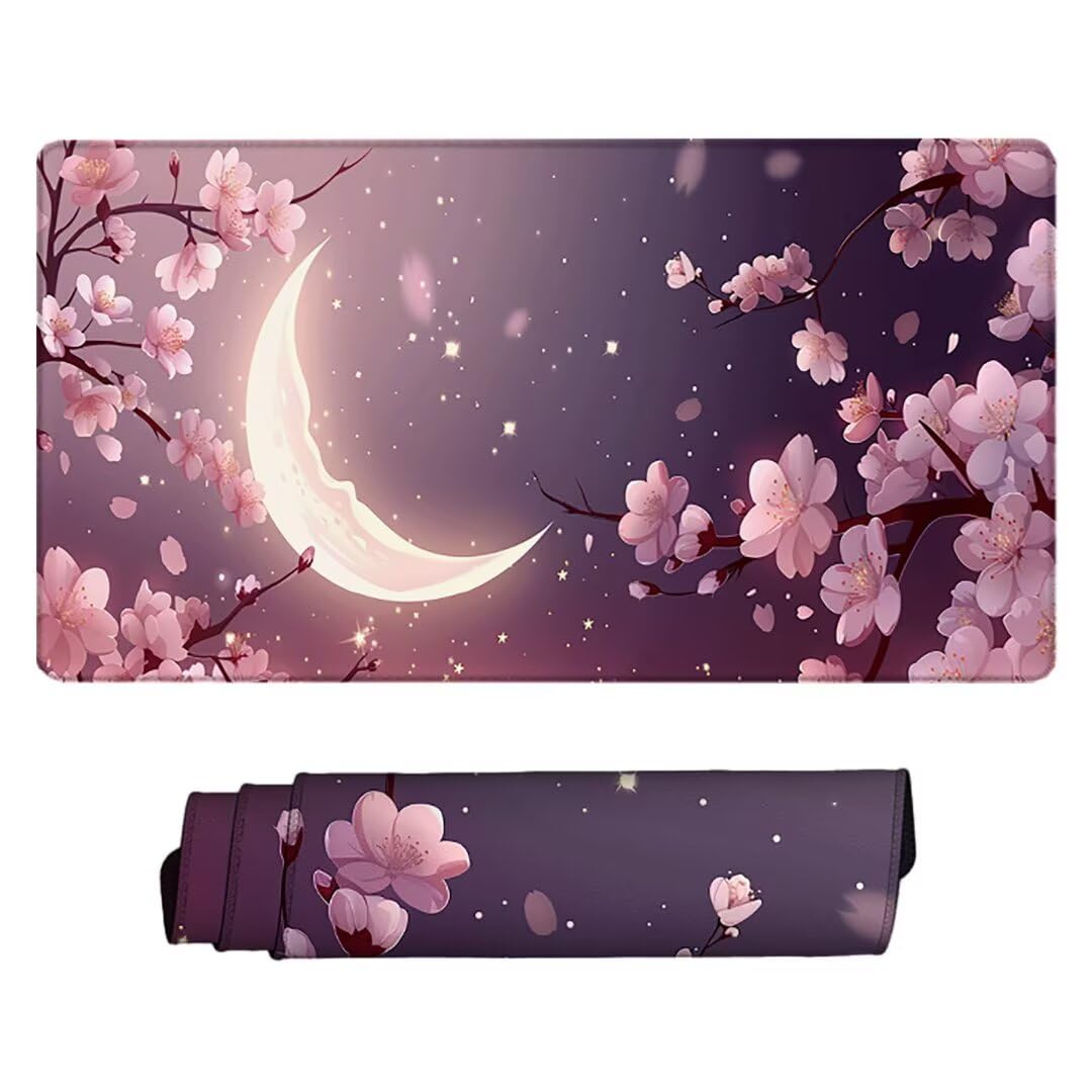 Podkładka pod mysz, podparcie nadgarstka, podkładka pod mysz z antypoślizgową gumową podstawą, ergonomiczna podkładka pod mysz do komputera, laptopa, domowego biura, kompatybilna z myszami laserowymi