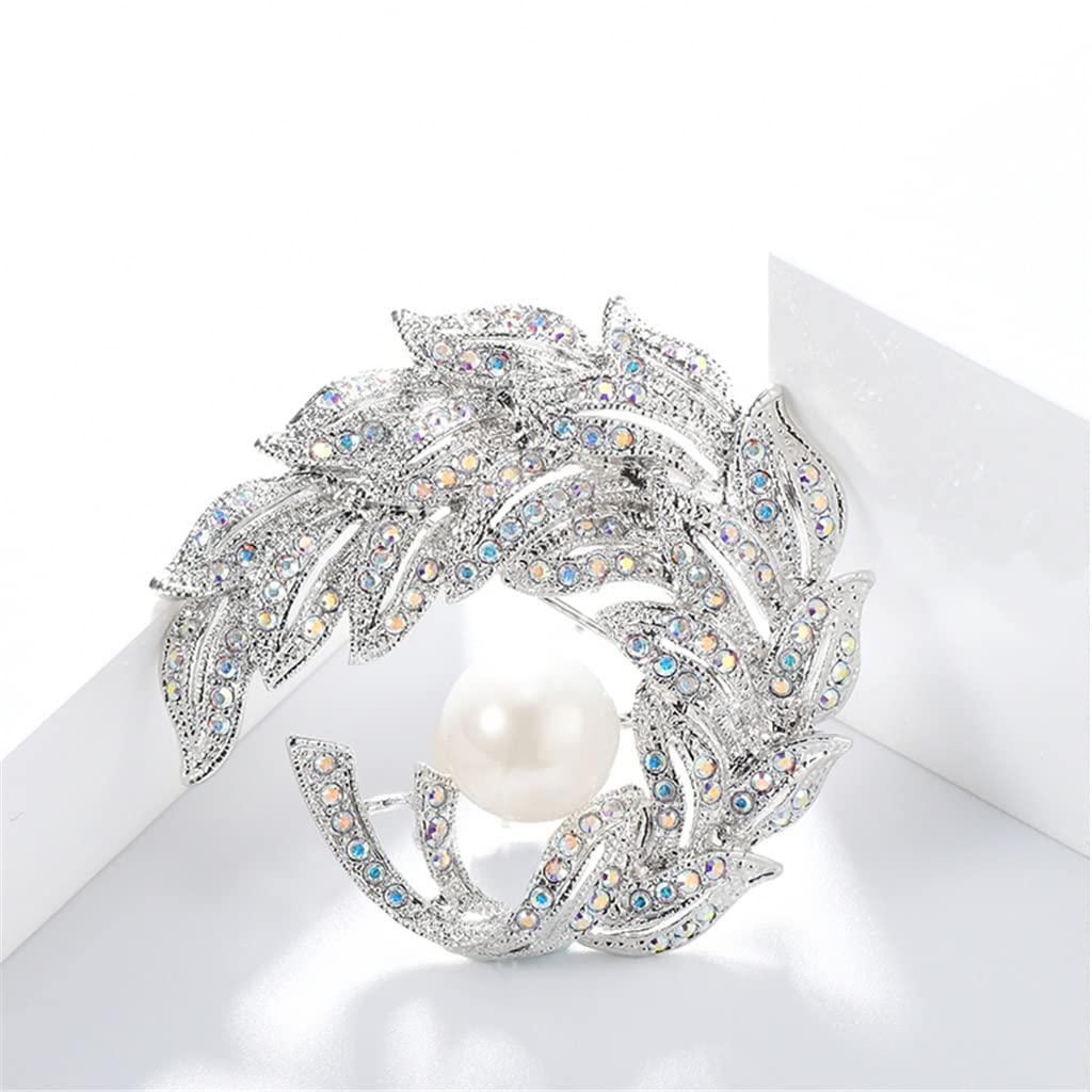 Engel Imitation Perle Brosche Weiblichen Koreanischen Pin Strickjacke Taste Elegante Temperament Corsage Mantel Mantel Zubehör