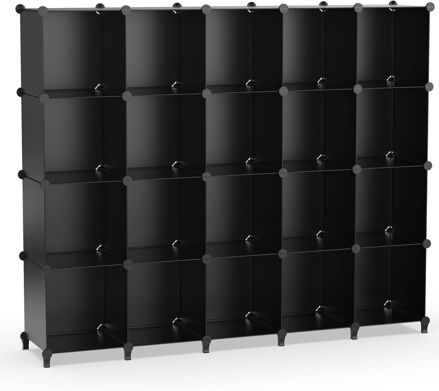 20 Cube Storage Shelf, Storage Bookcase Bookshelf with Metal Hammer