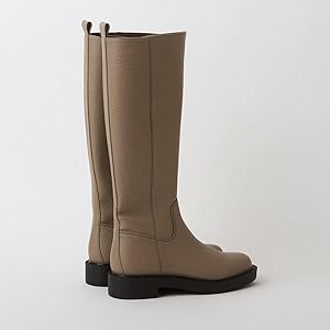 Amazon | [ダイアナ] ロングブーツ 日本製 ダークベージュ 25.0cm