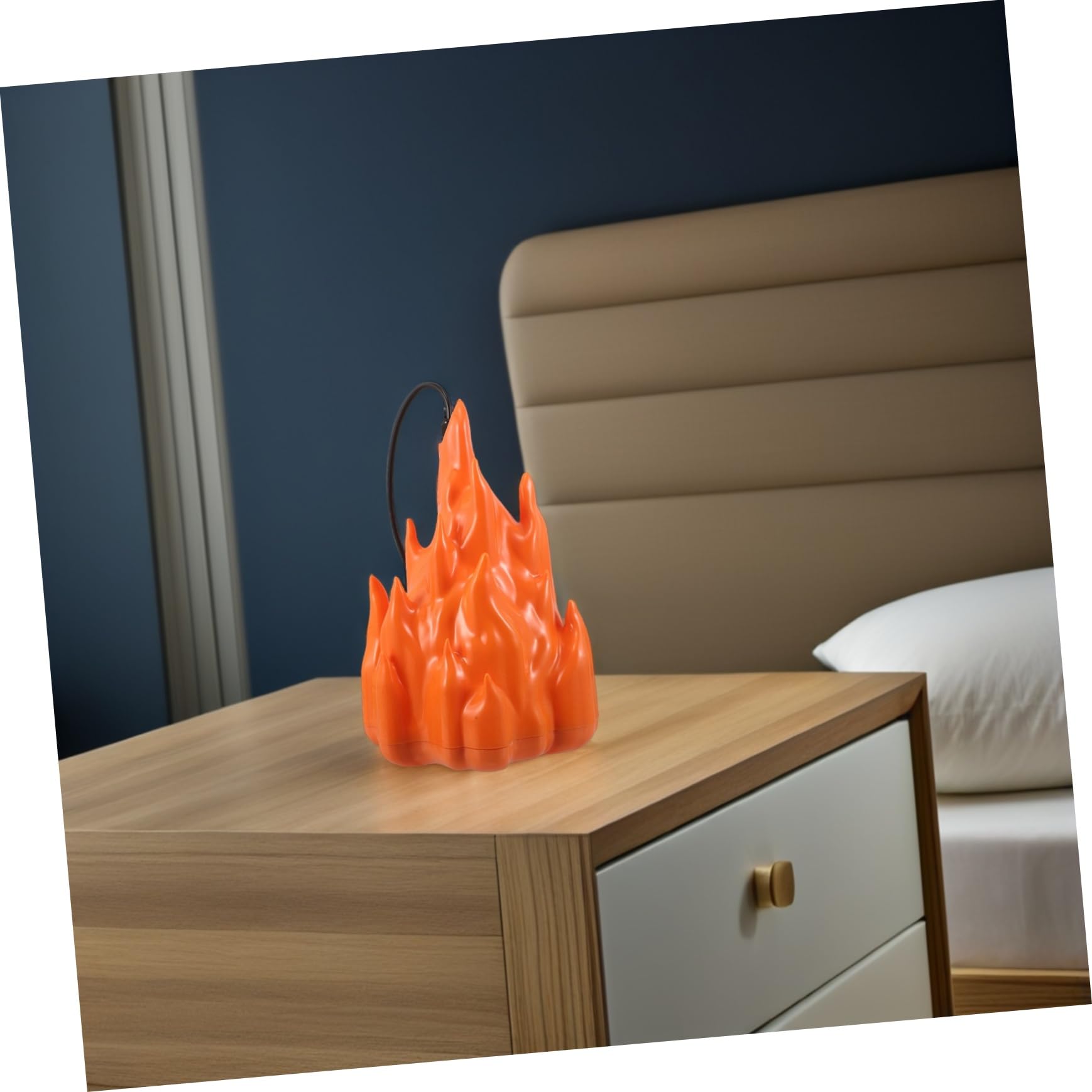 Alipis Lampadina Effetto Fuoco LED Luce Fiamma Tremolante per Patio e Campeggio Lampada Notturna Decorativa Illuminazione Fiamma per Appartamento e Arredamento
