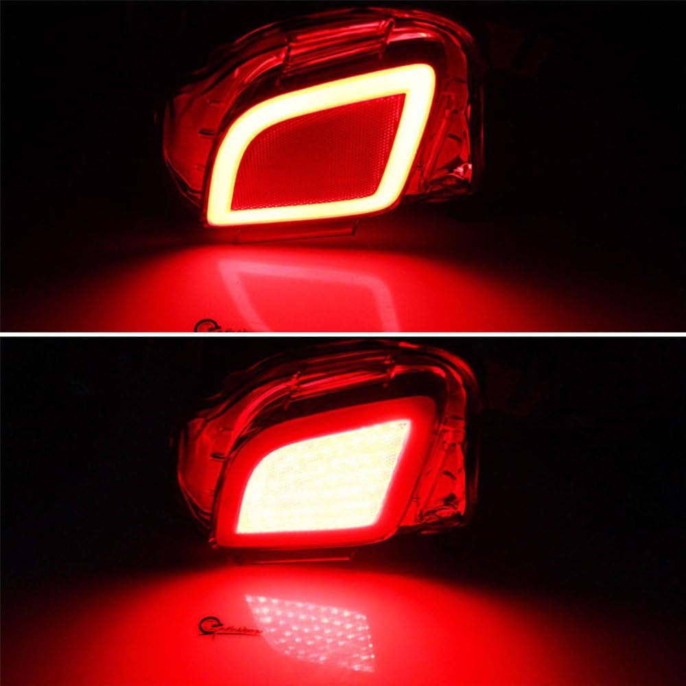 Blасk Frіdау Sаlе 2022 GTINTHEBOX LED Rear Bumper Reflector Lights for 2015-2018 Toyota Highlander,2 Pcs 🔥 GTINTHEBOX LED Rear Bumper Reflector Lights for 2015-2018 Toyota Highlander,2 Pcs