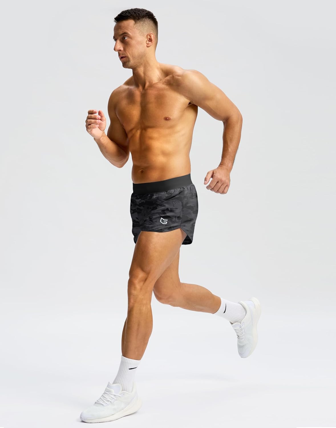 G Gradual Running Shorts for Men 3 Inch Lighweight Quick Dry Workout Gym Athletic Jogging Shorts with Inner Key Pocket - Image 6