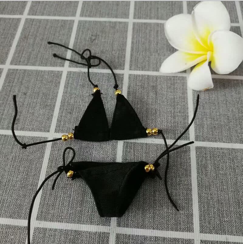 E2-07 1/6 Scale Black Bikini Model for 12" Female Body