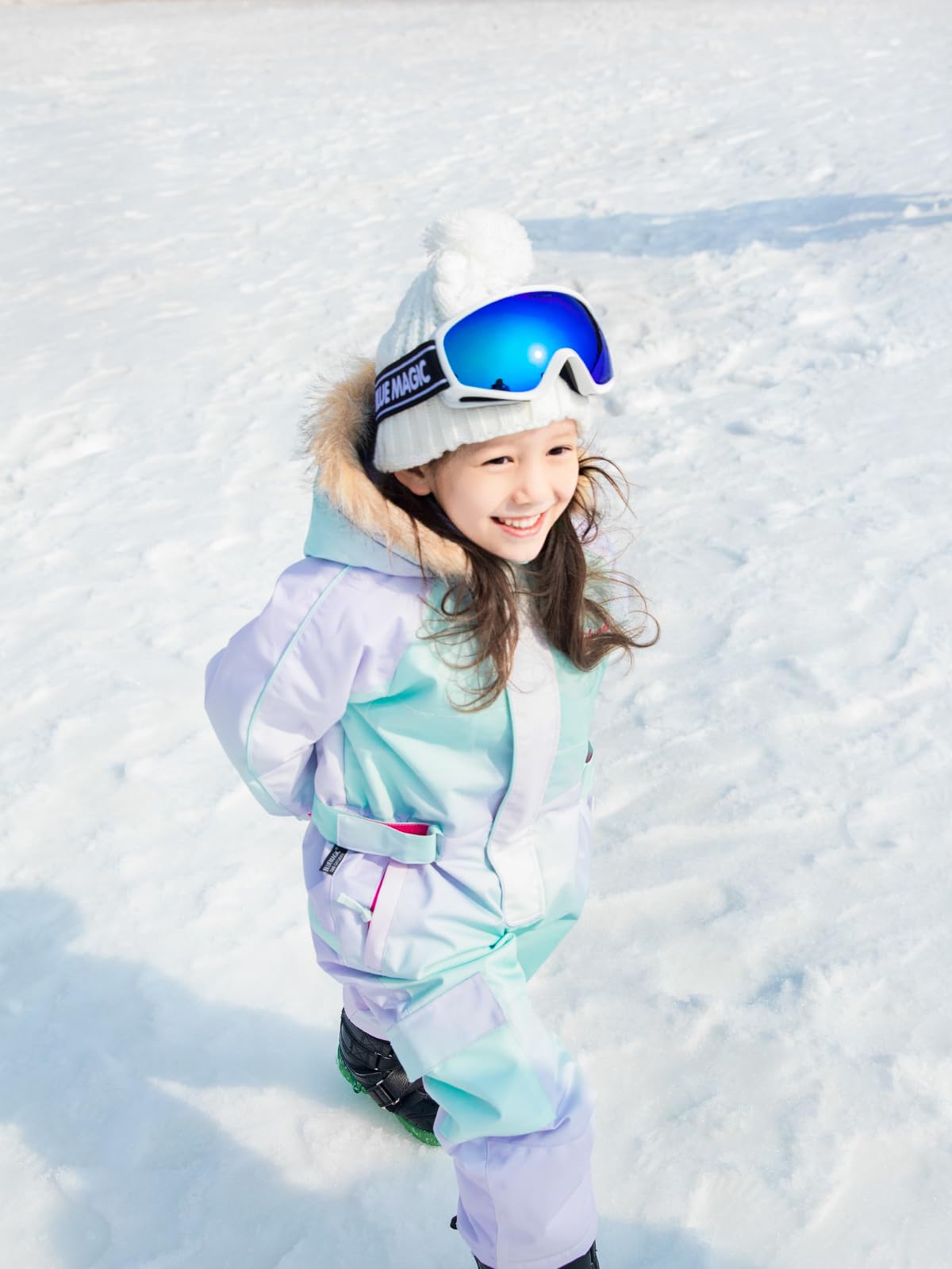 Bambini Ragazze Ragazzi Impermeabile Colorato Un Pezzo Tute Da Neve Tute Da Sci Giacche Inverno Tute