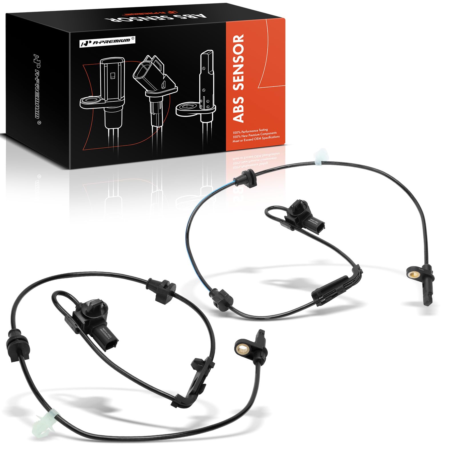 Amazon.com: A-Premium Set of 2 Front Left and Right ABS Wheel