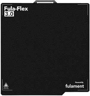 Fula-Flex Textured PEI PRO - 40% Better Adhesion Than PEI - BambuLabs X1 / Carbon, P1P, P1S Flex Plate Build Sheet Compatible | 258 x 258