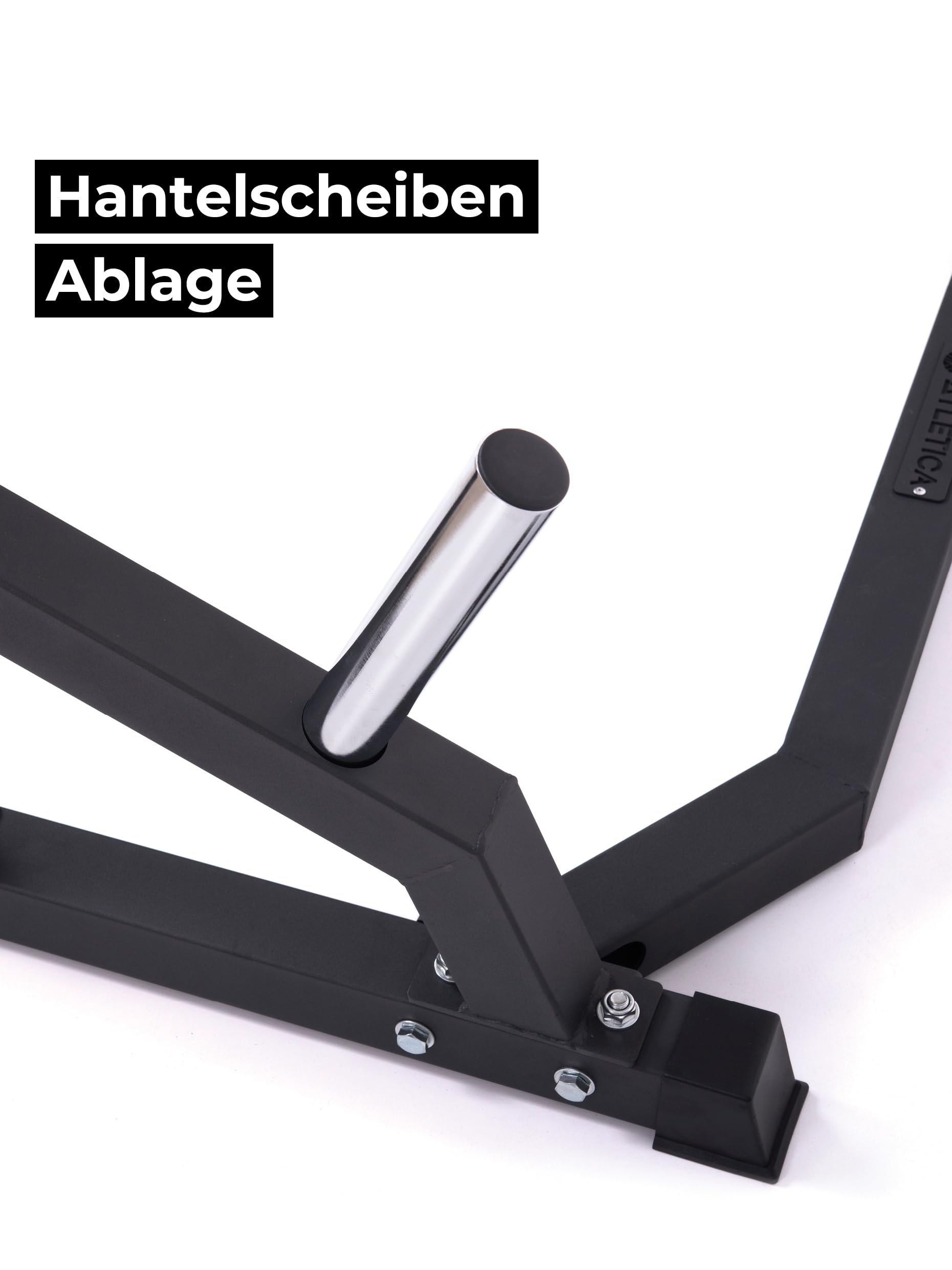 Atletica R7 Half Rack, 214 cm, Professionelle J-Hooks, Deadlift Station | 214 cm hoch, 102 kg Eigengewicht, Professionelle J-Hooks, Deadlift Station, 70 mm Vierkantrohr