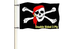 Jolly Roger Pirate Boat Flag: Unleash Your Swashbuckling Spirit on the High Seas
