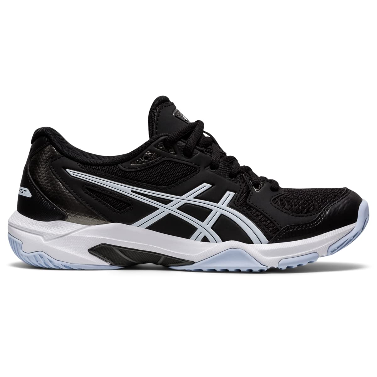 ASICS Women's Gel-Rocket 10 Indoor Court Shoes, 9.5, Black/White