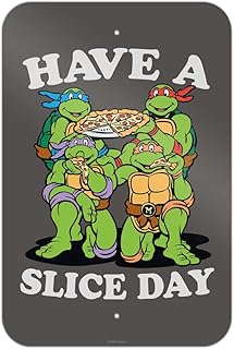Teenage Mutant Ninja Turtles Have a Slice Day Home Business Office Sign