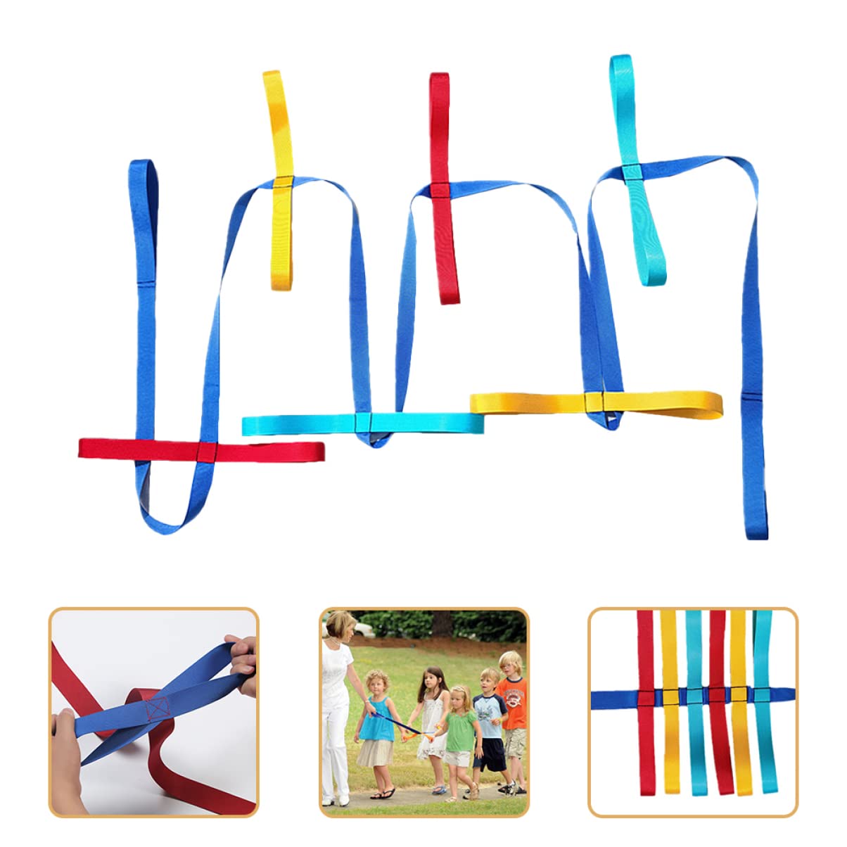 Safety Walking Rope for Toddlers Durable Preschool Traction Leash Lightweight Boy Girl Walking Assistant for Daycare and Group Outings Bright Color for Easy Visibility