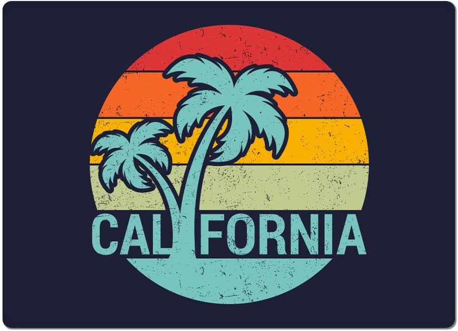 California Car Magnet 2 PCS - Palm Tree Car Magnet - Vintage Sticker