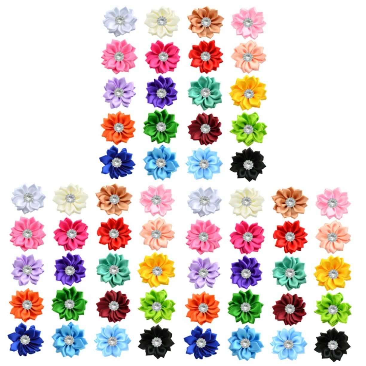 Rubans décoratifs en acrylique NUOBESTY de 4 cm pour mariage