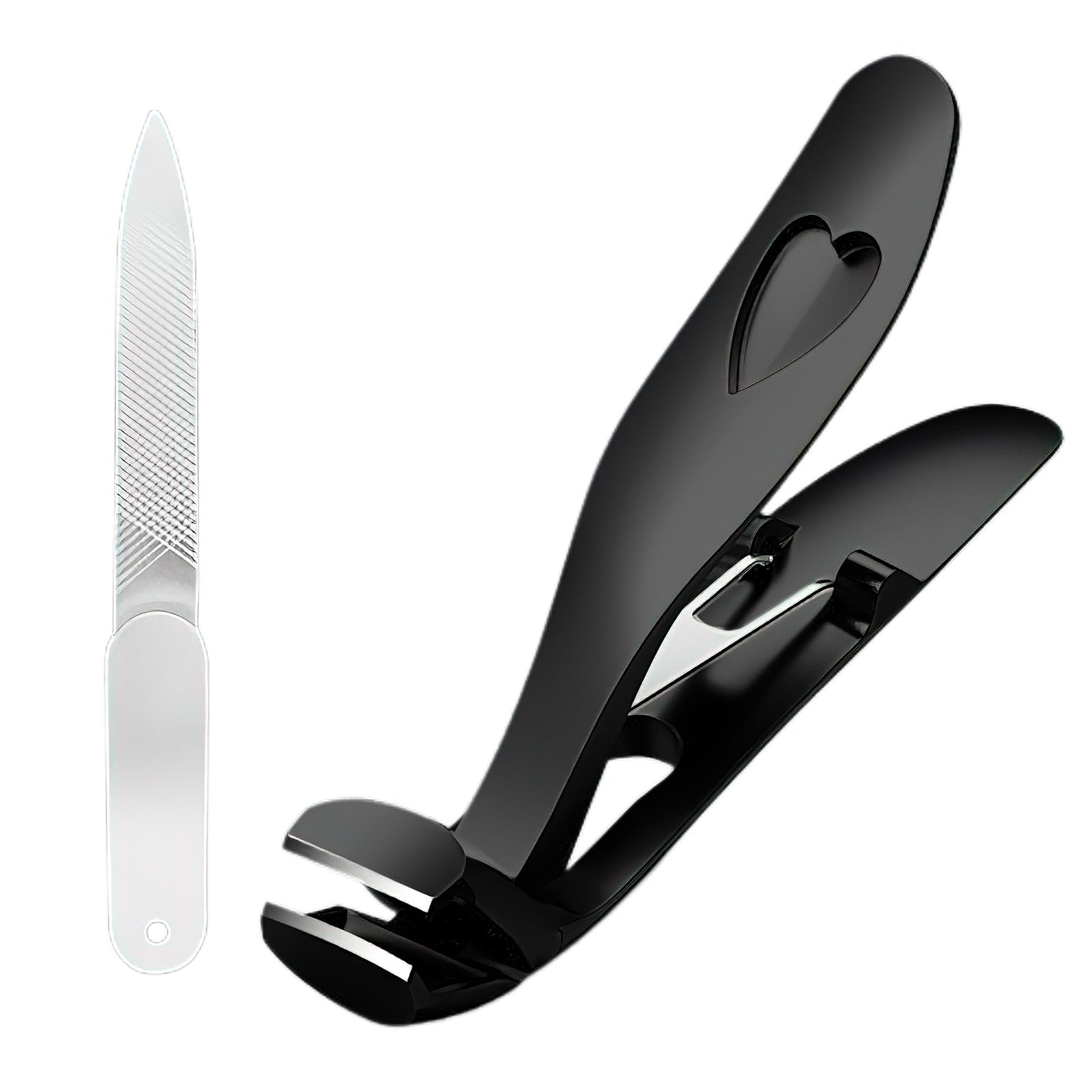 German Toe Nail Clippers for Thick Nails, Premium Steel Toenail Clip Cutter for Men Seniors Women