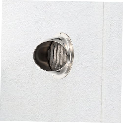 Miniatura 2 de Secador de parabrisas de escape Rejilla redonda de rejilla de ventilación Extractor de ventilación Cubierta de rejilla de ventilación Extractor