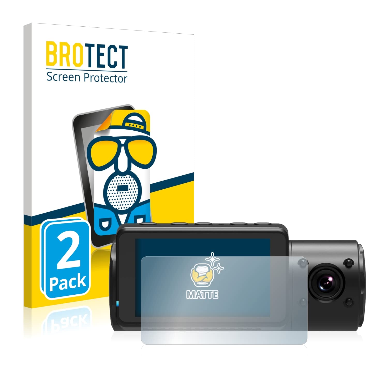 Brotect Pellicola Protettiva Opaca Per NanoVNA H4 (2 Pezzi) - Antiriflesso E Anti-Impronta, Made In Germany