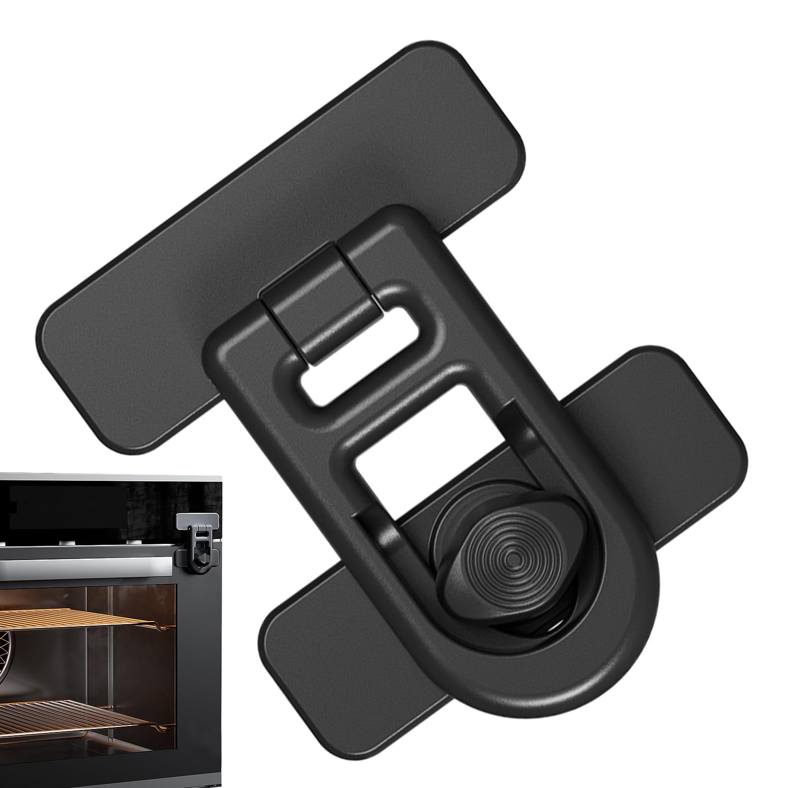 Verrou Enfant Pour Réfrigérateur,Meuble Sans Perçage,Verrous Réfrigérateur - Pour Four Cuisinière Congélateur Cuisine Salle de Bain Chambre Nurserie Maison Placard Garde-Manger Commode Porte