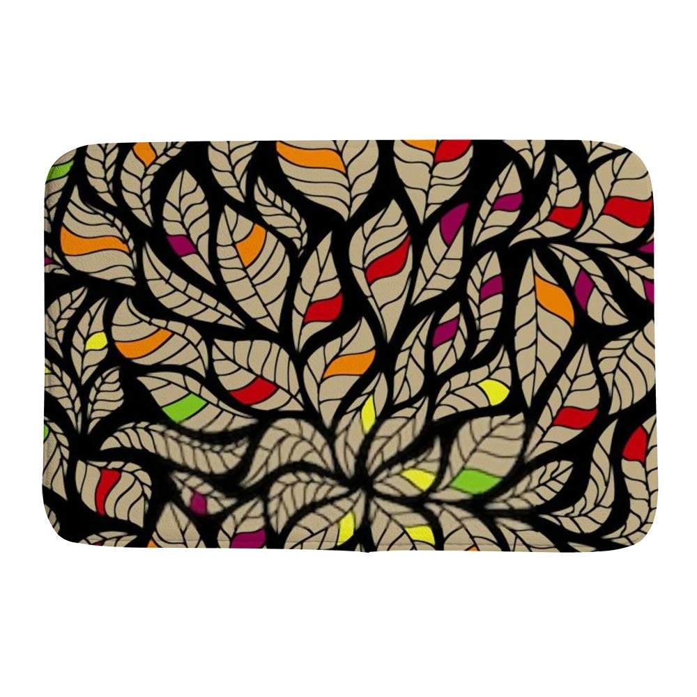 Tapis de bain antidérapant en polaire corail absorbant 36 x 24 inch
