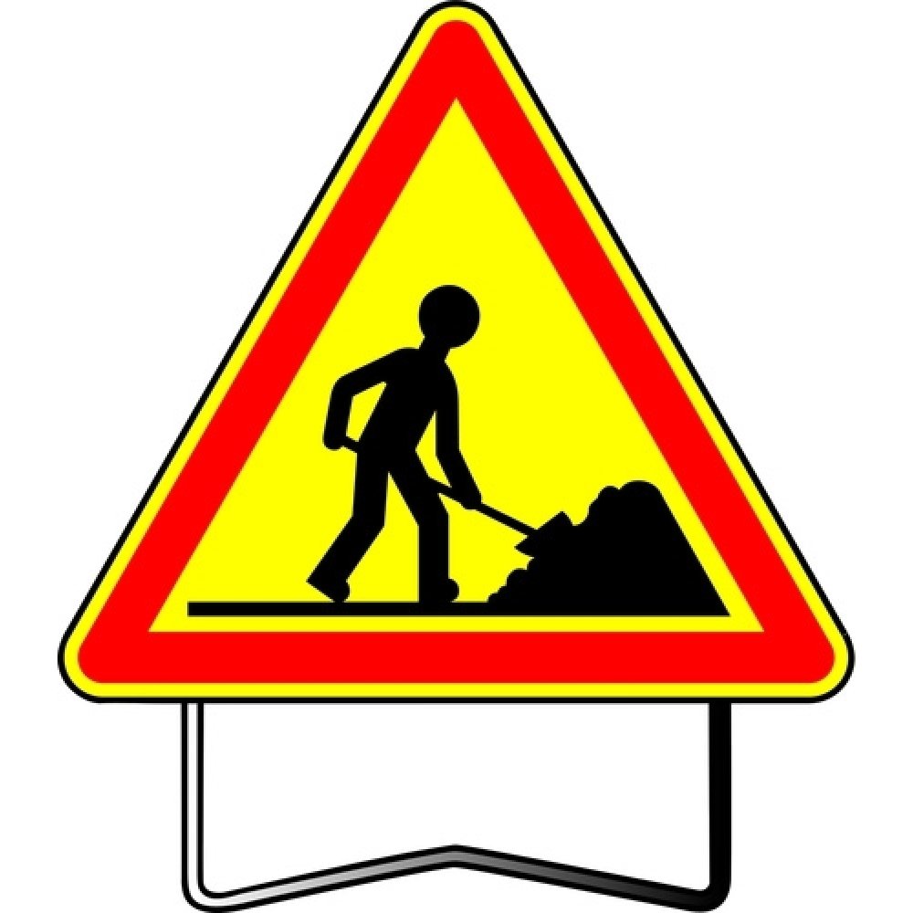 Cartel con pie AK 5 – 700 T1 trabajar