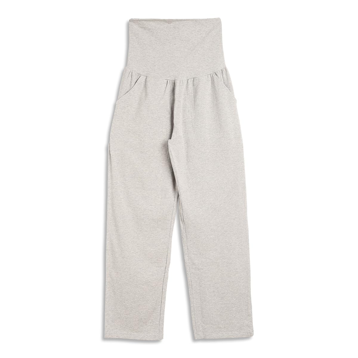 miniklub Women Knit Tummy Tucker Pants, (Grey Melange)-picture-10