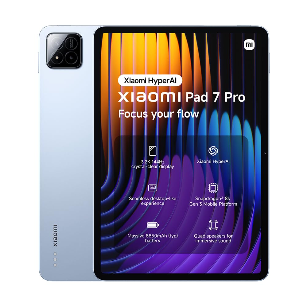 Xiaomi Pad 7 Pro 8+256 Blue : Amazon.com.be: Electronics