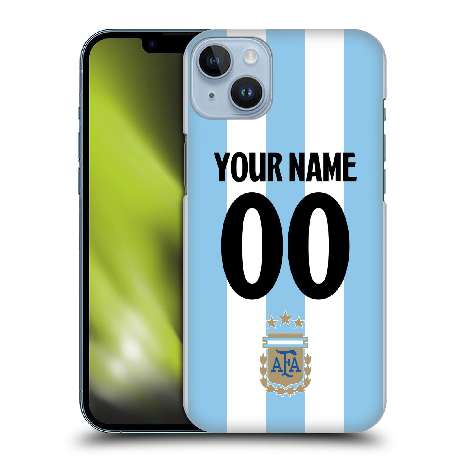 Coque iPhone 14 Plus Argentine Head Case Designs Kit Personnalisé