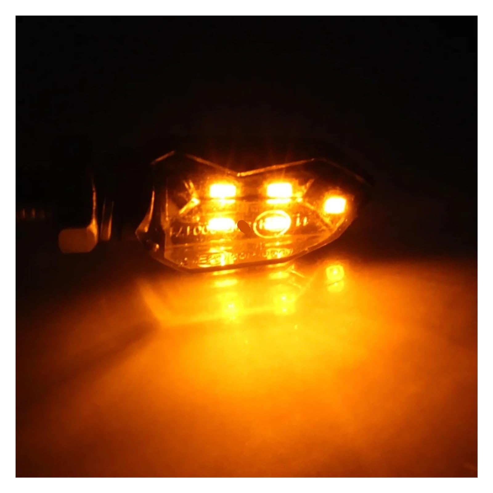 Intermitentes lámpara Indicadora Para S&uzuki 12V Motocicleta Luz Intermitente Indicador Luces Intermitentes Señal De Giro Freno