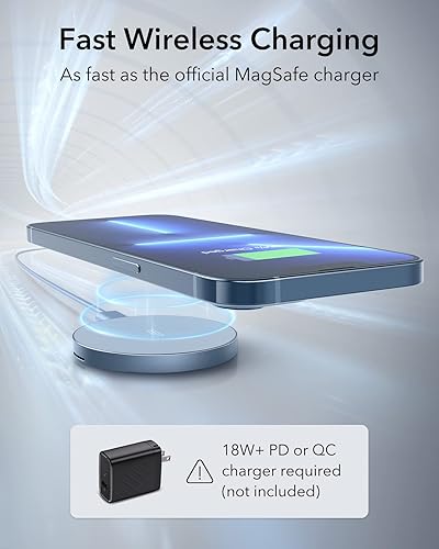 Miniatura 4 de ESR para cargador Magsafe con soporte, cargador inalámbrico para iPhone, almohadilla de carga para iPhone 171615141312, AirPods 43ProPro 2, Galaxy