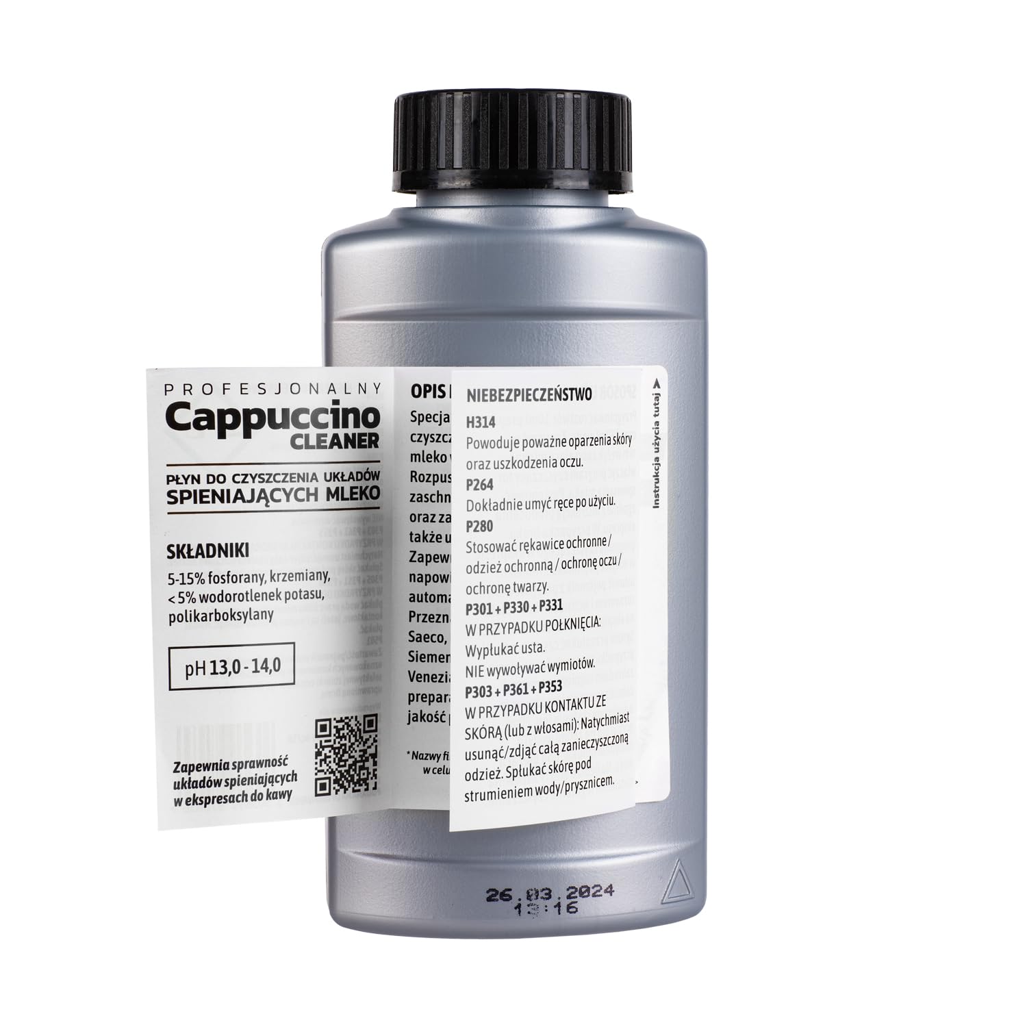 2x COFFIX Płyn czyszczący system mleka ekspresu 250ml - Czyści układ spieniający - Wydajny, nawet do 25 cykli czyszczenia - Kompatybilny z Delonghi, Jura, Siemens, Krups, Melitta, Nivona, Dr. Coffee