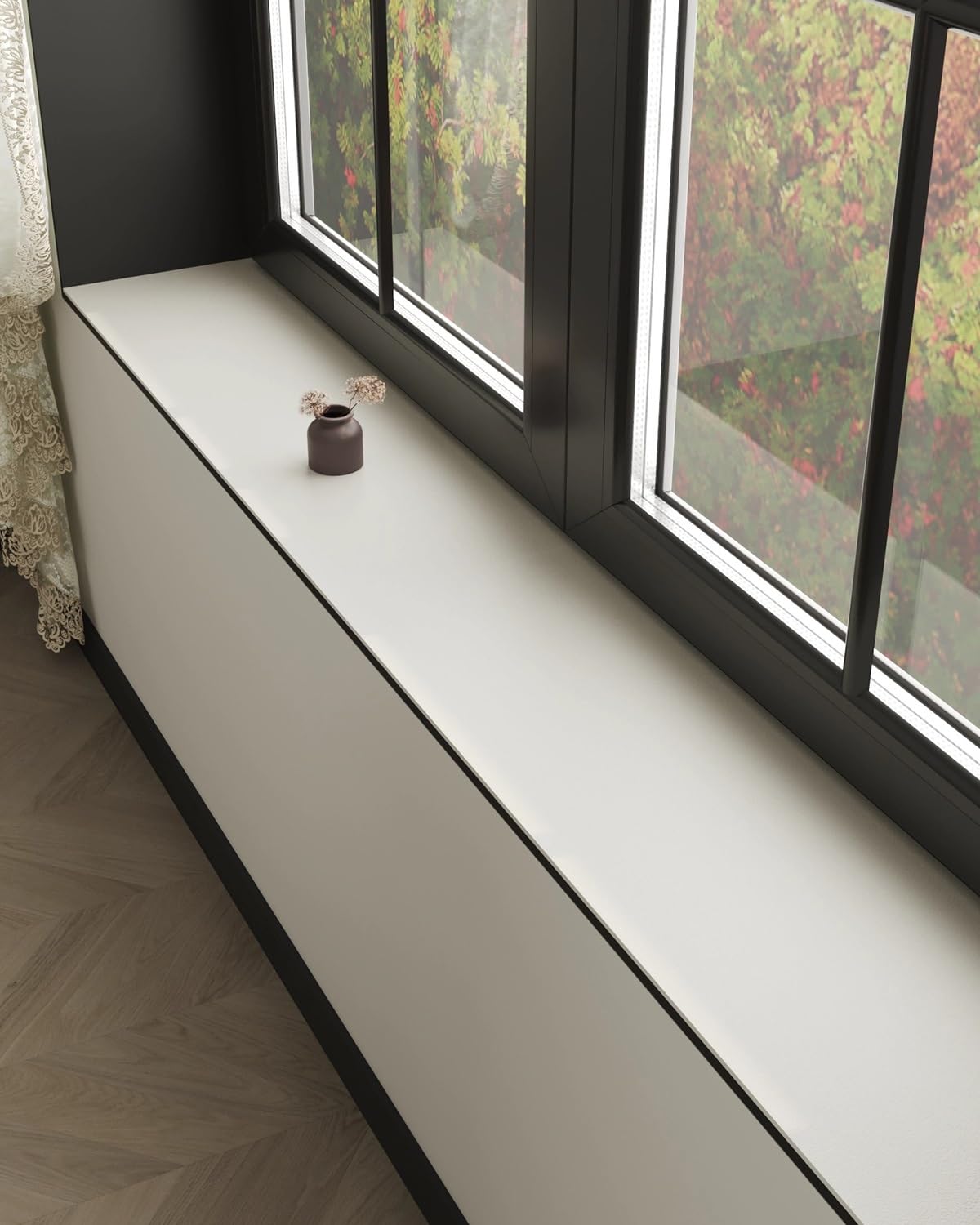 Tapis de protection contre l'humidité pour cuisine avec option réglable de 182 x 43 cm