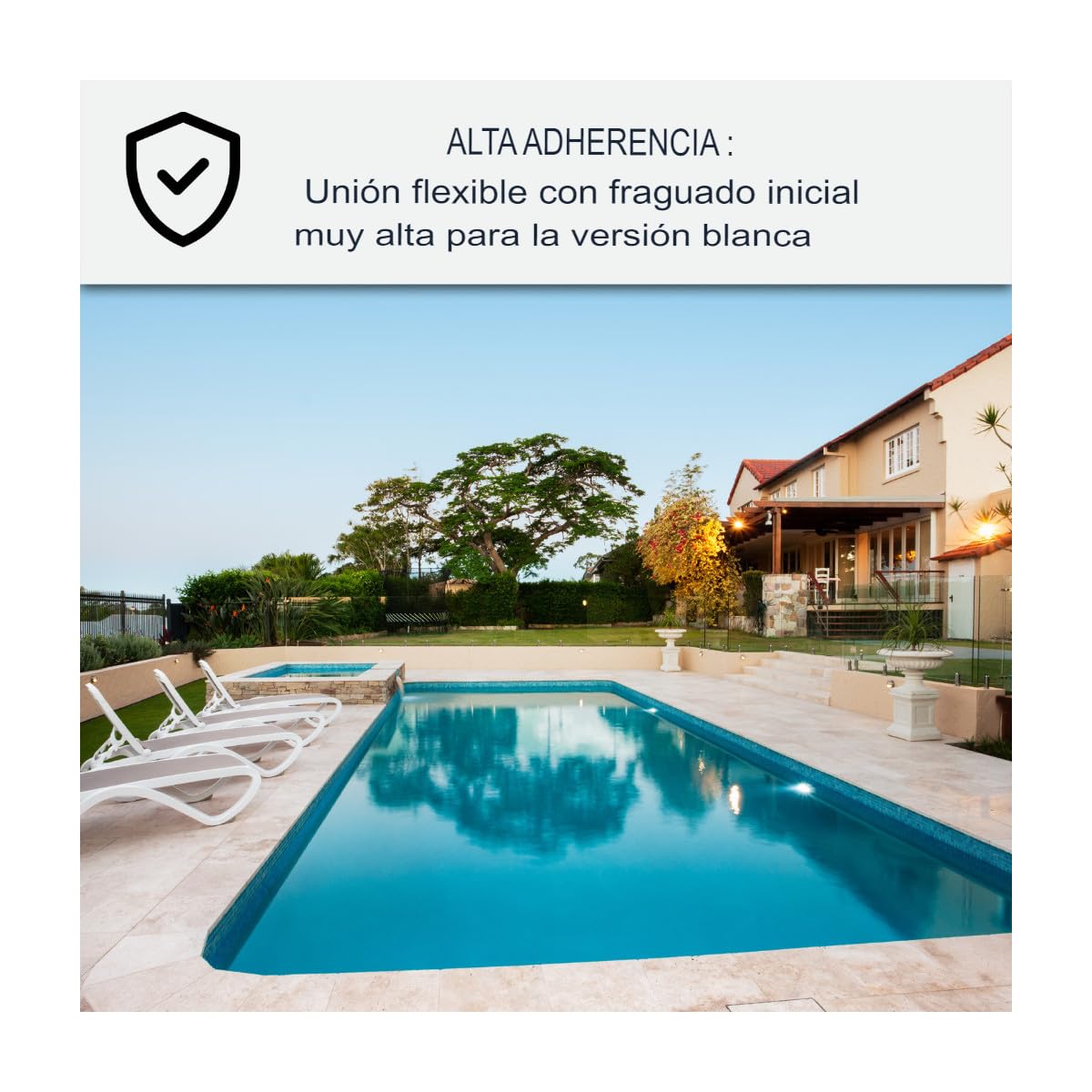 Sellador para piscinas, constructores de piscinas, spa, centros de bienestar - ARCASEALANT - 47-290 ml x 3 Blanco - ARCANE INDUSTRIES