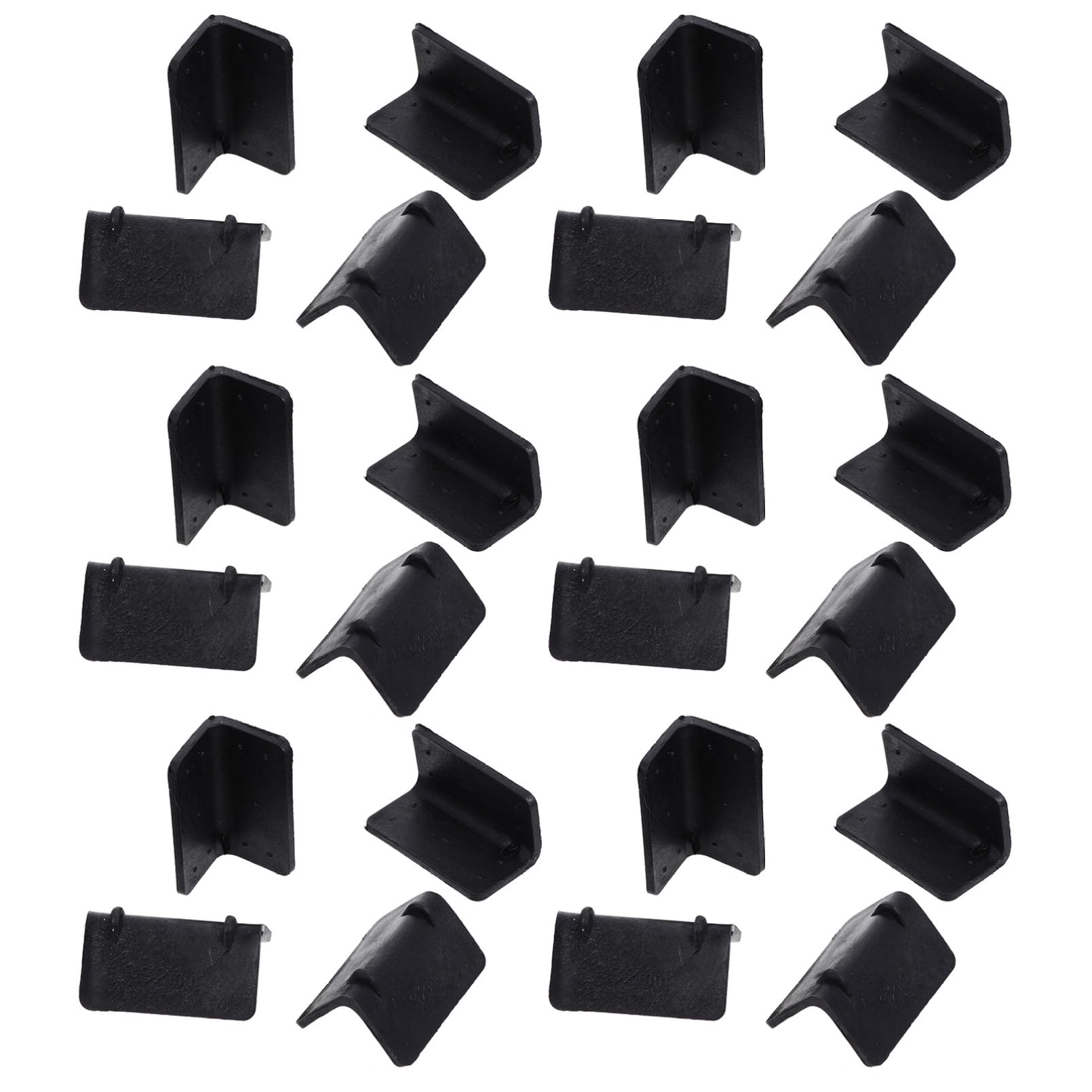 Toyvian 100 Protecteurs De Bord En Plastique Pour Chargement Protection D'Angle Pour Sangles De Fixation Répartissant La Pression Et Protégeant Les Bords De Palette