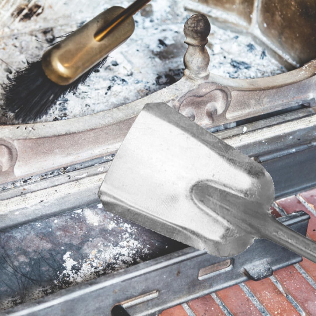 Long Handle Shovel Spades for Fireplace Shovel Garden Open Socket for Snow Coal Yard Tool