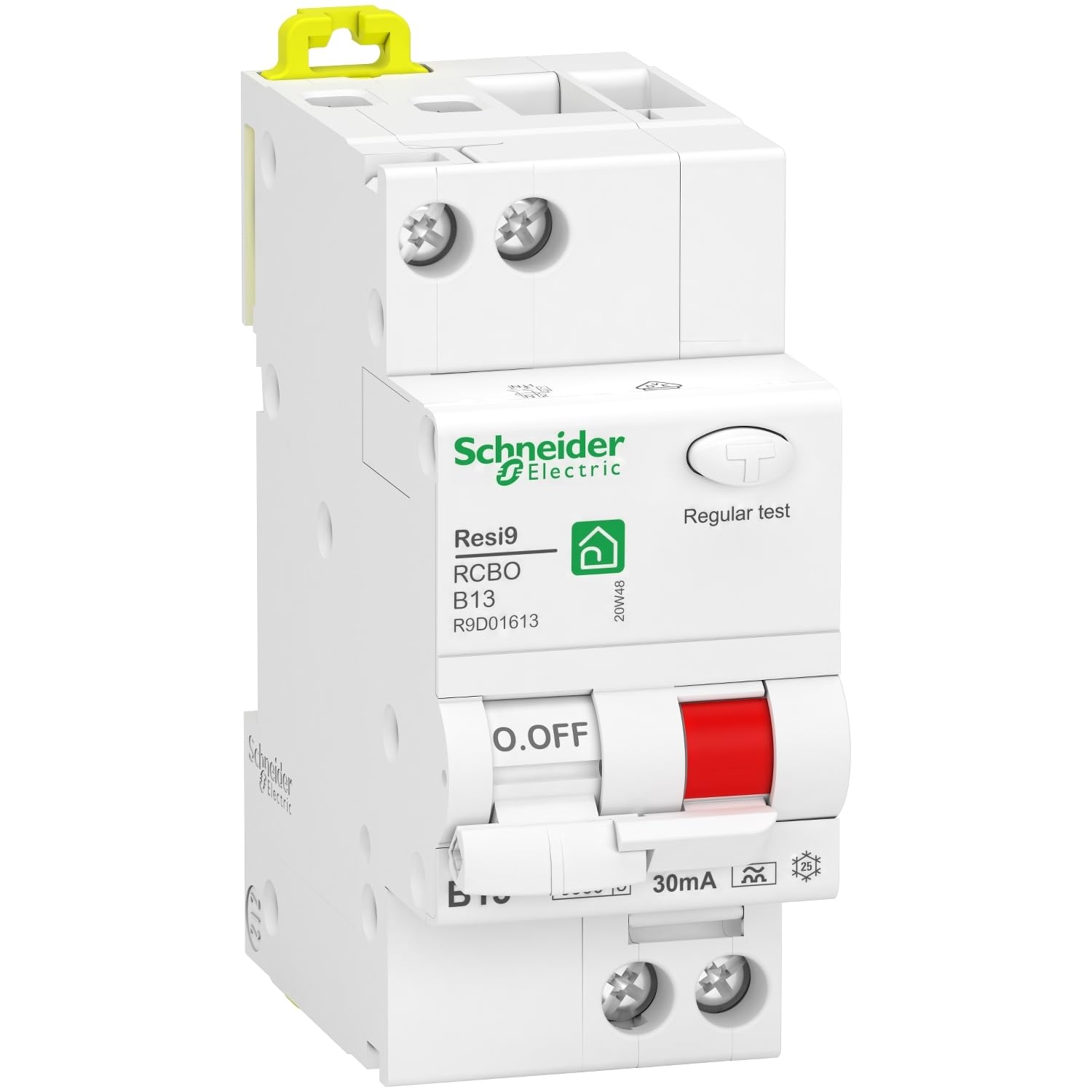 Schneider Electric FI-/Leitungsschutzschalter Resi9, 1-polig+N, R9D01613