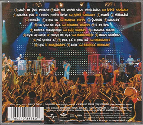 Banda Eva - Cd 25 Anos Ao Vivo - 2005