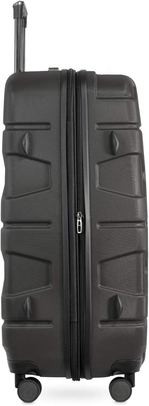 Hauptstadtkoffer - X-Kölln - Set of 2 Hard-side Luggages Trolley Expandable Suitcase 4 Wheel Spinner, TSA Lock, (S/L), Graphite