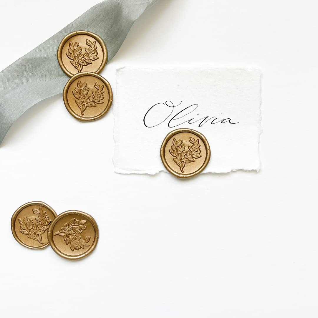 Custom Golden Wax Seals, Luxury Addition to your Sets, Multiple Colours