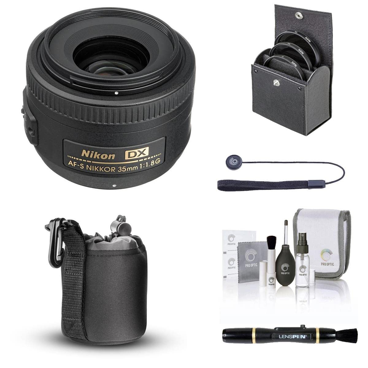 【Nikon】AF-S DX NIKKOR 35mm f/1.8G Nikon 35mm f/1.8G AF-S DX Nikkor Lens 2183 B&H Photo